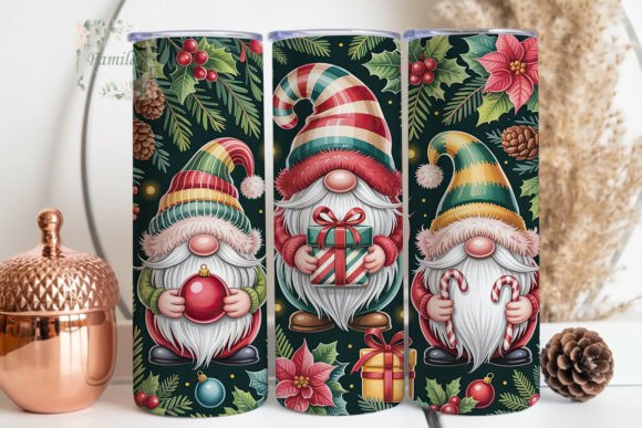 Download Christmas Gnome Holiday 20oz Tumbler - Gnome holiday Collection