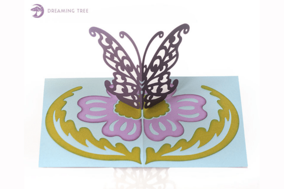 Download Butterfly Pop Up Card SVG - Premium Resources