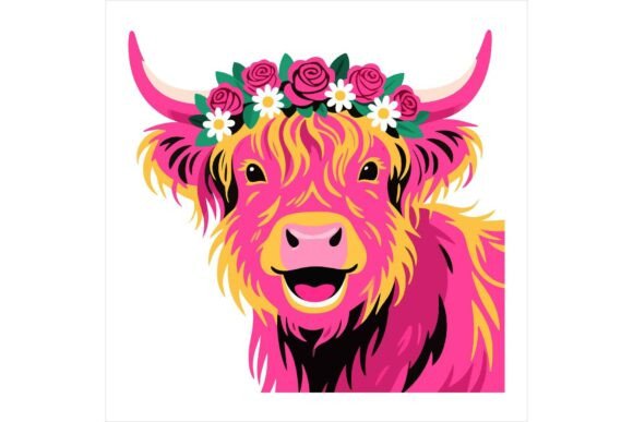 Download Baby Calf Clipart Floral EPS - Floral eps Collection