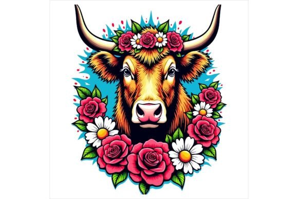 Download Vintage Calf Clipart Floral EPS - Floral eps Collection