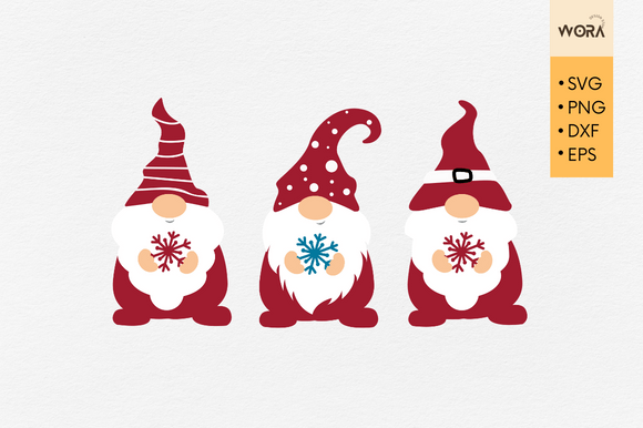 Download Winter Christmas Gnome Holiday Set - Gnome holiday Collection